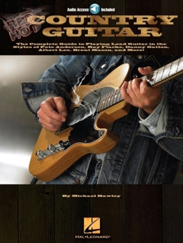 Paperback Red Hot Country Guitar Book