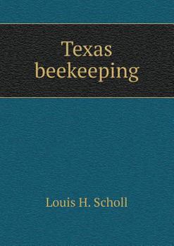 Paperback Texas Beekeeping Book