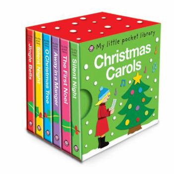 Board book My Little Pocket Library Christmas Carols Book