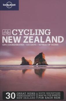 Paperback Lonely Planet Cycling New Zealand Book