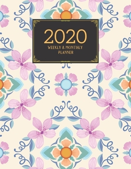 2020 Weekly & Monthly Planner: Planner And Journal Organizer 2020 | Planner Calendar 2020