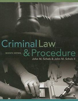 Hardcover Criminal Law and Procedure Book