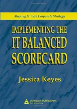 Hardcover Implementing the IT Balanced Scorecard: Aligning IT with Corporate Strategy Book