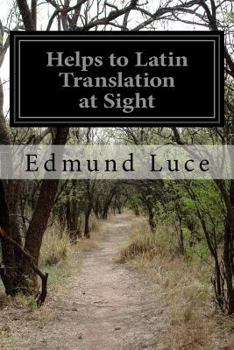 Paperback Helps to Latin Translation at Sight Book
