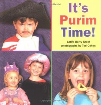 Library Binding It's Purim Time! Book