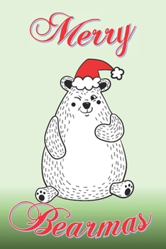 Merry Bearmas: Fun bear wishing you a Happy Christmas or Bearmas in this case. Fun gift for bear lovers.