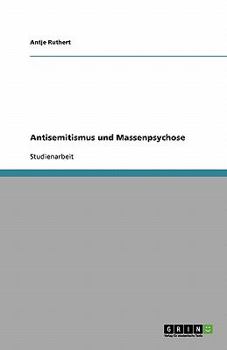 Paperback Antisemitismus und Massenpsychose [German] Book