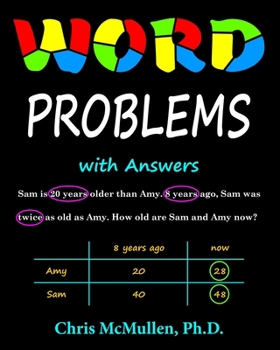 Paperback Word Problems with Answers Book