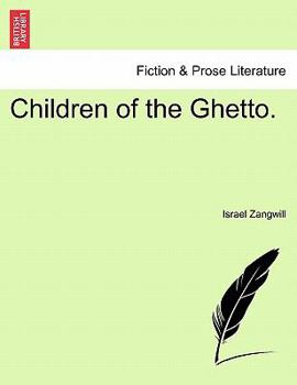 Paperback Children of the Ghetto. Vol. II. Book