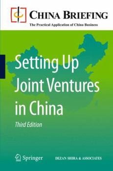Paperback Setting Up Joint Ventures in China Book