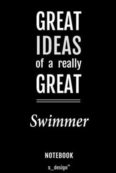 Notebook for Swimmers / Swimmer: awesome handy Note Book [120 blank lined ruled pages]