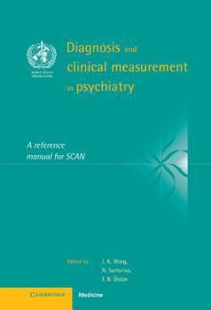 Hardcover Diagnosis and Clinical Measurement in Psychiatry Book
