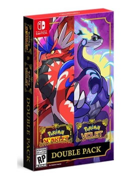 Game - Nintendo Switch Pokemon Scarlet & Pokemon Violet Double Pack Book