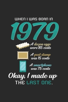 When I was born in 1979: 6x9 1979 | dotgrid | dot grid paper | notebook | notes