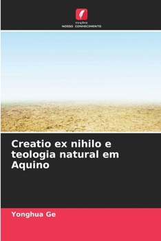 Paperback Creatio ex nihilo e teologia natural em Aquino [Portuguese] Book
