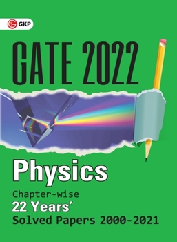 Paperback GATE 2022 - Physics - 22 Years Chapter-wise Solved Papers (2000-2021) Book