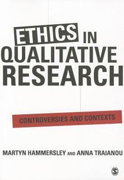 Paperback Ethics in Qualitative Research Book