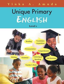 Paperback Unique Primary English: Level 1 Book