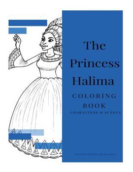 Paperback The Princess Halima Coloring Book