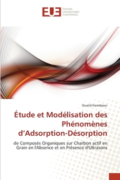 Paperback Étude et Modélisation des Phénomènes d'Adsorption-Désorption [French] Book