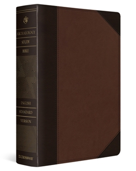 Imitation Leather ESV Archaeology Study Bible (Trutone, Brown/Walnut, Portfolio Design) Book