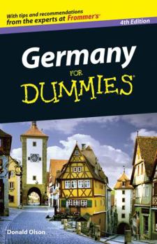 Germany For Dummies (Dummies Travel) - Book  of the Dummies