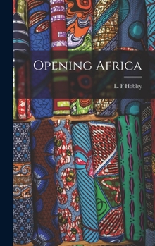 Hardcover Opening Africa Book