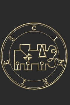 Paperback Cimeies: SIGIL KING SOLOMON 72 DEMON GOETIA 6" x 9" 100 PAGE EVOCATION JOURNAL Book