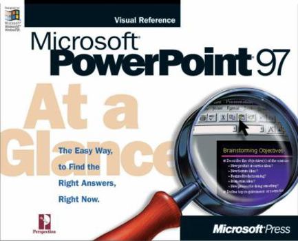 Paperback Microsoft PowerPoint at a Glance (At a Glance (Microsoft)) Book
