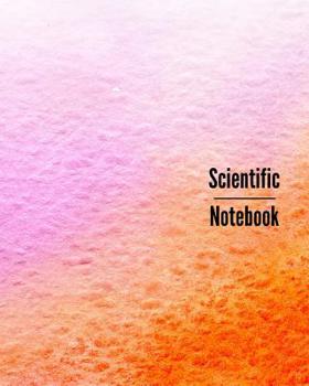 Paperback Scientific Notebook: : Research Notebook: Lab Notebook, 150 pages, 8 X 10, 5 x 5 Quad, Book