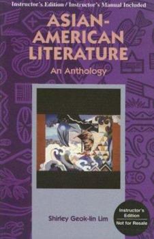 Paperback Asian-American Literature: An Anthology Book