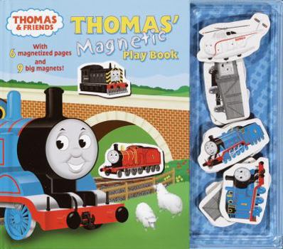 Hardcover Thomas' Magnetic Playbook (Thomas & Friends) [With 9 Magnets] Book