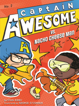 Library Binding Captain Awesome vs. Nacho Cheese Man Book