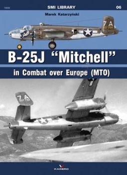 Paperback B-25j Mitchell in Combat Over Europe (Mto) Book
