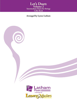 Paperback Let's Duet -- Volume 2 - Cello (Latham Music) Book