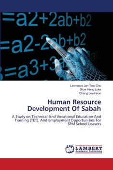 Paperback Human Resource Development Of Sabah Book