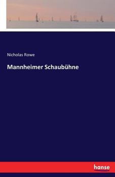 Paperback Mannheimer Schaubühne [German] Book