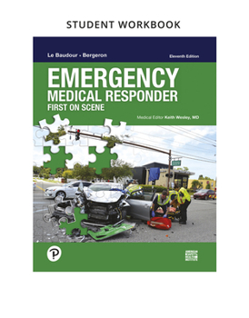 Paperback Workbook for Emergency Medical Responder: First on Scene Book