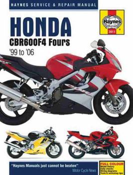Paperback Honda Cbr600f4 Fours '99 to '06 Book