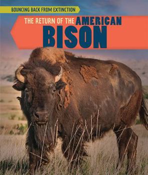 Library Binding The Return of the American Bison Book