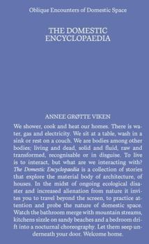 Paperback Domestic Encyclopedia: Oblique Encounters of Domestic Space Book