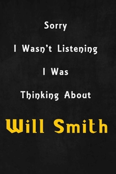 Paperback Sorry I wasn't listening, I was thinking about Chris Hemsworth: 6x9 inch lined Notebook/Journal/Diary perfect gift for all men, women, boys and girls Book