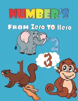 Paperback Number's: A Fun Kid Workbook To Learn Numbers And To Color Picture's Book