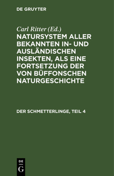 Hardcover Der Schmetterlinge, Teil 4 [German] Book
