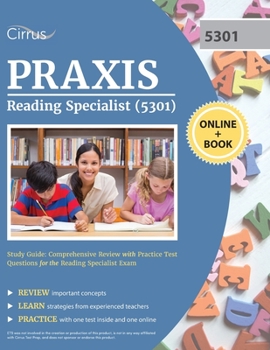 Paperback Praxis Reading Specialist (5301) Study Guide Book