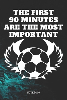 Notebook: Soccer Game Player Sport Training Coaching Planner / Organizer / Lined Notebook (6" x 9")