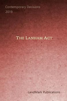 Paperback The Lanham Act Book