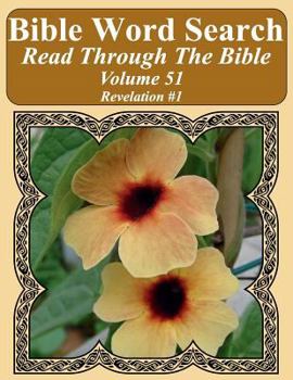 Paperback Bible Word Search Read Through The Bible Volume 51: Revelation #1 Extra Large Print Book