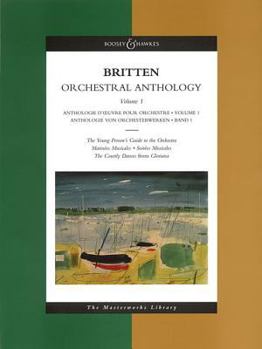 Paperback Orchestral Anthology - Volume 1: The Masterworks Library (Includes Young Person's Guide) Book
