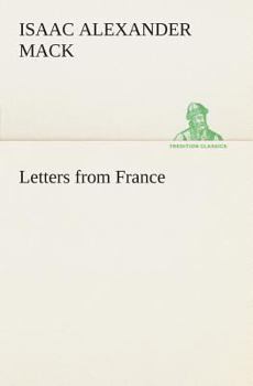 Paperback Letters from France Book